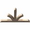 Ekena Millwork Richland Smooth Timber Gable Bracket, Douglas Fir, 48"W x 28"H x 3 1/2"D x 3 1/2"F, 14/12 Pitch GBW048X28X0404RIC00SDF - alternate 2
